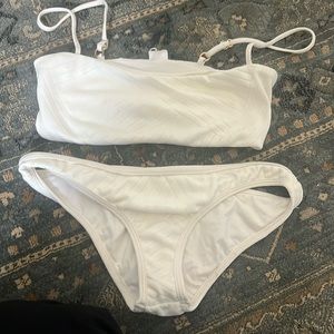 L space ribbed bikini